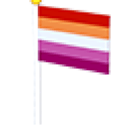 Lesbian Flag  - Uncommon from Pride Event 2022